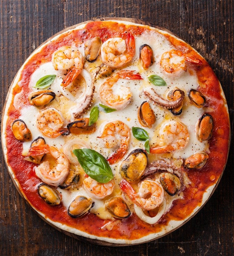 Seafood Pizza